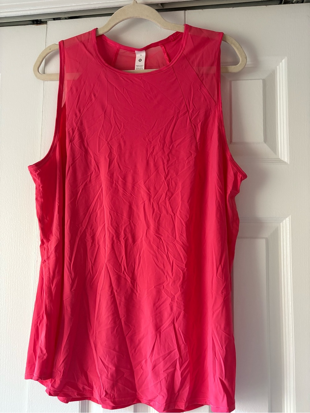lululemon athletica Hot Pink Sleeveless Tank